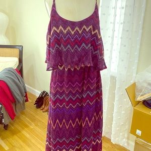 Beautiful cotton hippie style purple princess